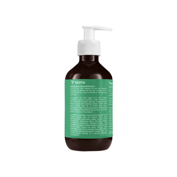 Бальзам-кондиціонер для волосся, що відновлює, VESNA, живить і зміцнює коріння, надає волоссю пружність і силу, 300 мл.