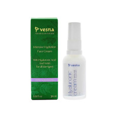 Крем для обличчя з гіалуроновою кислотою, VESNA, розгладжує зморшки бореться з куперозом 30 мл