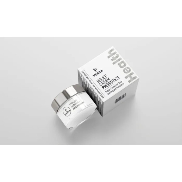 Крем для обличчя, з пребіотиками, VESNA, скорочує зморшки, заспокоює шкіру, 50 мл.