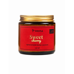 Баттер для тела ароматизированный вкус сочная вишня, VESNA, питает и увлажняет 100 мл
