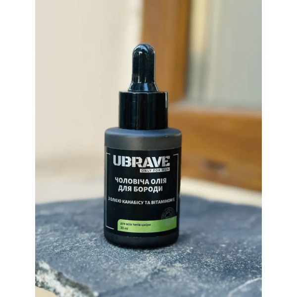 Олія для бороди UBrave, VESNA, зволоження, пом\