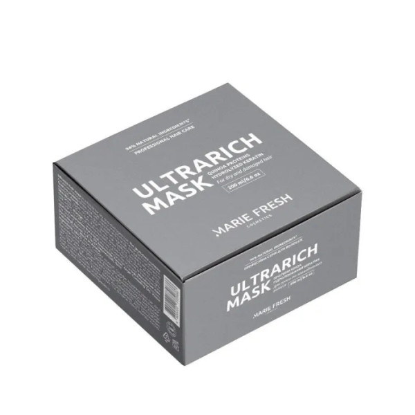 Маска для волосся UltraRich, Marie Fresh Cosmetics, для сухого та пошкодженого волосся, 200 мл