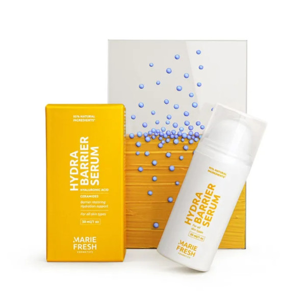 Сироватка для обличчя Hydra barrier, з керамідами та ніацинамідом, Marie Fresh Cosmetics, 30 мл