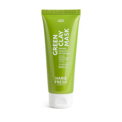 Маска для лица с зеленой глиной, Marie Fresh Cosmetics Green Clay Mask, против воспалений 50 мл