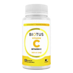 Витамин C 500 мг, Vitamin C Biotus, 100 капсул
