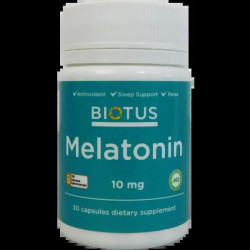 Мелатонин 10 мг, Biotus Melatonin, 30 капсул