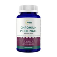 Хром піколінат, Chromium Picolinate Powerful Sunny Caps, 100 капсул