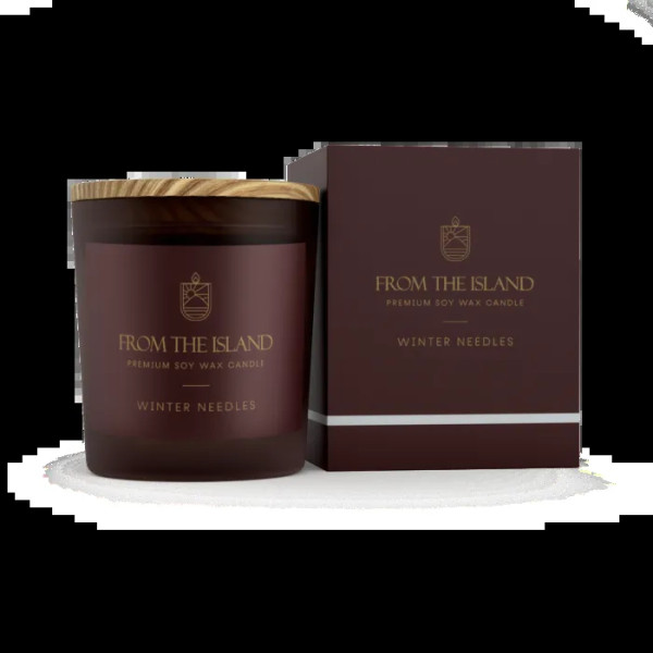 Ароматична свічка, From the Island, Зимові Голочки, 250 мл