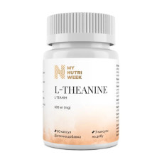 L-теанін 600 мг, My Nutri Week L-Theanine, 60 капсул