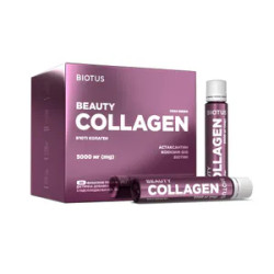 Бьюті колаген, Biotus Beauty Collagen, 30 флаконів по 25 мл