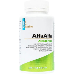 Люцерна, AlfaALfa All Be Ukraine, екстракт, 200 таблеток