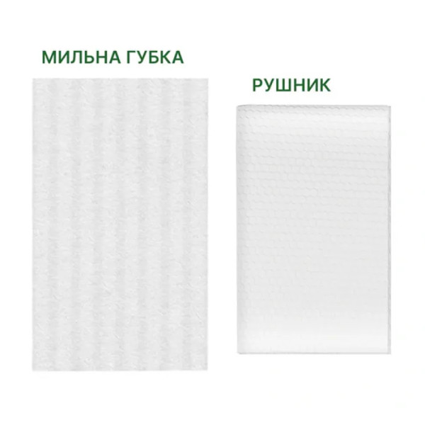 Сухий душ, одноразовий, Estem Comfort Disposable Shower для Daily Personal Hygiene, Estem, для щоденної особистої гігієни, 1 комплект