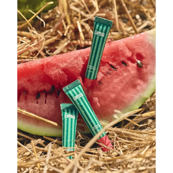 Блиск для губ, рожево-червоний, Lipper Kherson Watermelon, Lipss, з ароматом кавуна, 9 мл