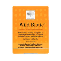Пробіотики 60 капсул, New Nordic Wild Biotic, 60 капсул