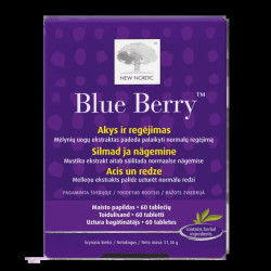 Поліпшення зору, New Nordic Blue Berry, 60 таблеток