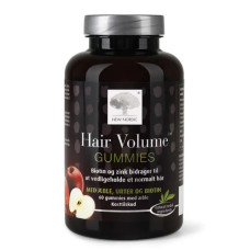 Вітаміни для росту та об'єму волосся, жувальні, New Nordic Hair Volume Gummies, 60 жувальних цукерок