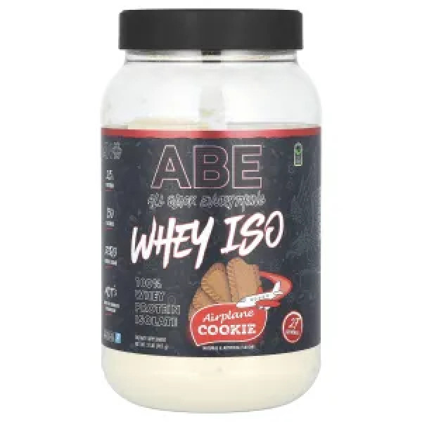 Ізолят сироваткового протеїну, Whey ISO, ABE, смак печива, 907 г
