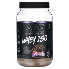 Ізолят сироваткового протеїну, Whey ISO ABE, смак брауні, 907 г