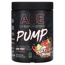 Передтренувальний комплекс, смак Tiger Blood, Pump ABE, 500 г
