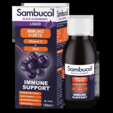 Чорна бузина + вітамін C + цинк, Immuno Forte Sambucol, 120 мл