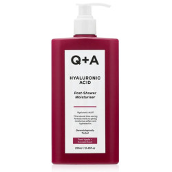 Зволоження тіла після душу, Hyaluronic Acid Post-Shower Moisturiser Q+A, з гіалуроновою кислотою, 250 мл