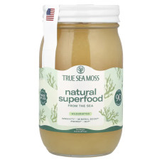 Морський мох Natural Superfood From The Sea True Sea Moss, оригінал, 473 г
