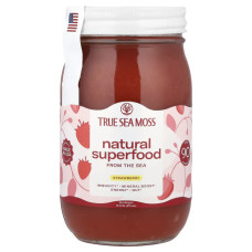 Морський мох Natural Superfood From The Sea True Sea Moss, смак полуниці, 473 г
