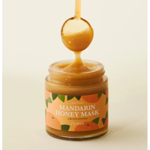 Маска для обличчя, Mandarin Honey Mask, I'm From, з мандаринового меду, 120 гр