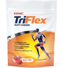 Комплекс для суглобів жувальні, смак ягідний крем, GNC TriFlex Soft Chews, 60 жувальних пастилок