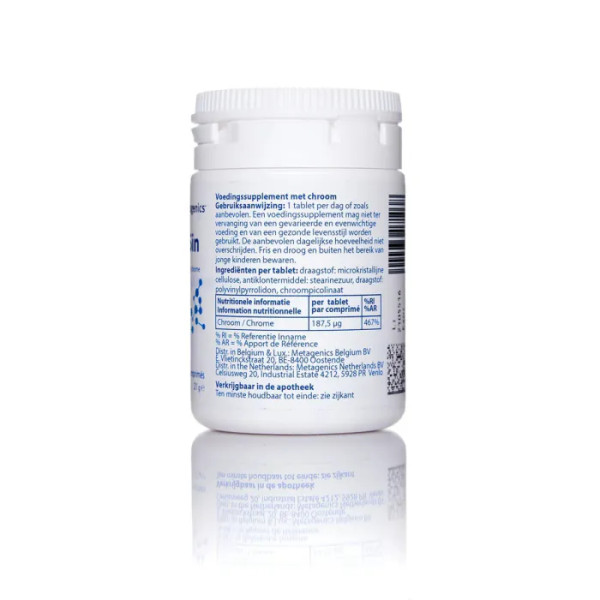 Хром піколінат, ChromeSin, Metagenics, 90 таблеток