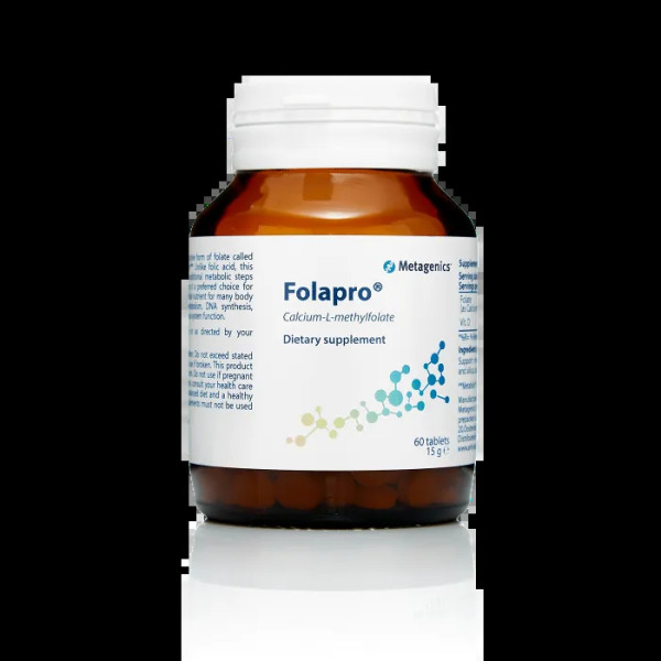L-5-метілтетрагідрофолат, FolaPro, Metagenics, 800 мкг, 60 таблеток
