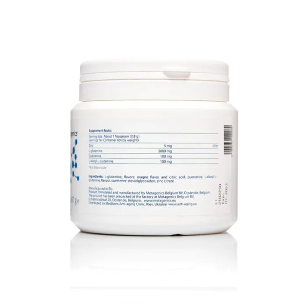 Здоров'я шлунково-кишкового тракту, Glutagenics, Metagenics, порошок, 167 г