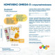 Омега-3 з вітамінами та мінералами, Health Duet, LYSI, 1000 мг, 64 капсули