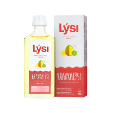 Риб'ячий жир для дітей, з печінки тріски та тунця, з вітамінами A, D, E, смак лимона та манго, LYSI Children's Cod Liver Oil, 240 мл