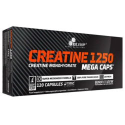 Креатин, Olimp Creatine Mega Caps, 120 капсул