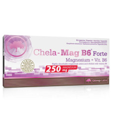 Магній хелат B6, Chela-Mag B6 Forte Olimp, 60 капсул