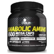 Амінокислотний комплекс, Anabolic amino 5500 Olimp, 400 капсул