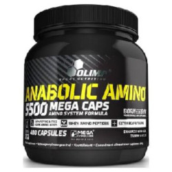 Амінокислотний комплекс, Anabolic amino 5500 Olimp, 400 капсул