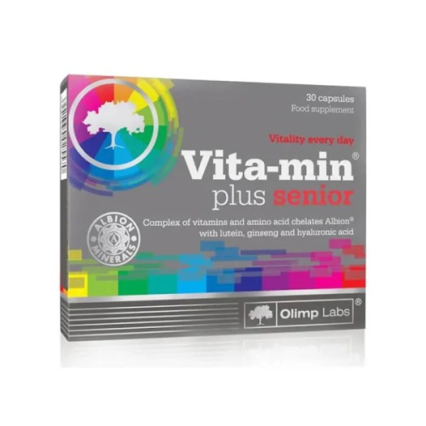 Комплекс вітамінів для чоловіків, Vitamin for Senior, Olimp, 30 капсул