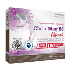 Магній хелат B6 для вагітних, Chela-Mag B6 Mama Olimp, 30 капсул