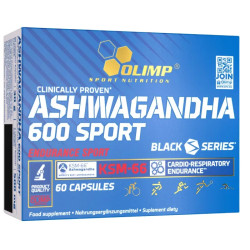 Ашваганда, Ashwagandha 600 Sport Olimp, 60 капсул