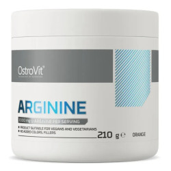 Аргинин, вкус апельсин, OstroVit Arginine, 210 г