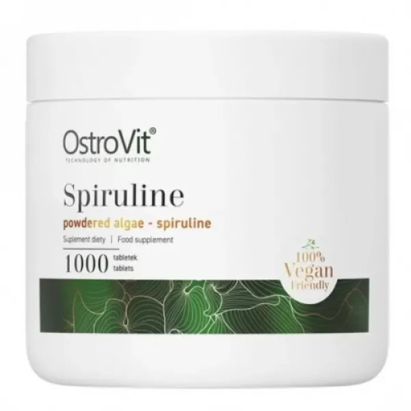 Спіруліна, Spiruline, OstroVit, 980 мг, 1000 таблеток