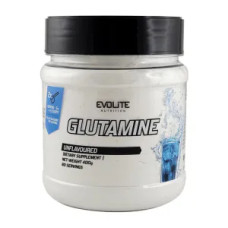 Глутамін, Glutamine Evolite Nutrition, порошок, без смаку, 400 г
