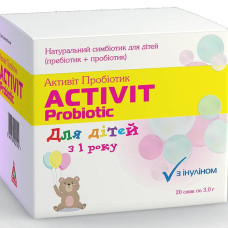 Пробіотик для дітей, Aesculap Activit Probiotic, 20 саше