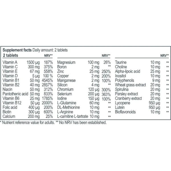 Мультивітамінний комплекс для чоловіків, Pro Man, Progress Nutrition, 60 таблеток