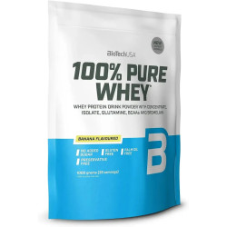Сывороточный протеин, BioTech USA 100% Pure Whey, вкус банан 1 кг