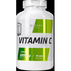 Вітамін C 1000 мг, Progress Nutrition Vitamin C, 90 таблеток