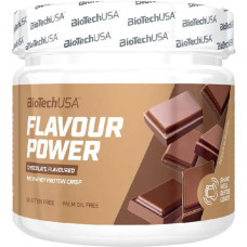 Підсолоджувач порошок, BioTech USA Flavour Power, з екструдованим сироватковим протеїном, смак шоколад, 160 г