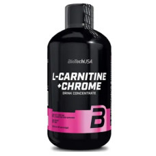L-карнітин + хром, L-carnitine+Chrome BioTech USA, 35000 мг, апельсин, 500 мл
